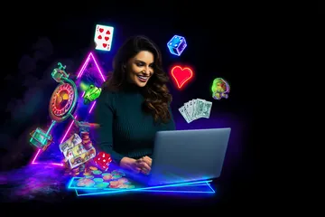 A laptop glowing with a bright login prompt in a minimalistic setup, symbolizing the protected access system at BB444.